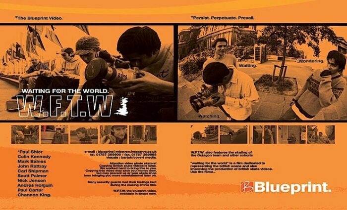 Blueprint Skateboards 'Waiting For The World' advert.