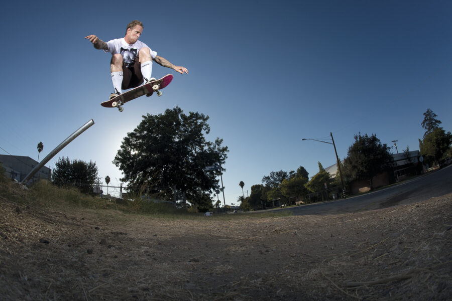 Anthony Van Engelen, pole jam. photo: Anthony Acosta