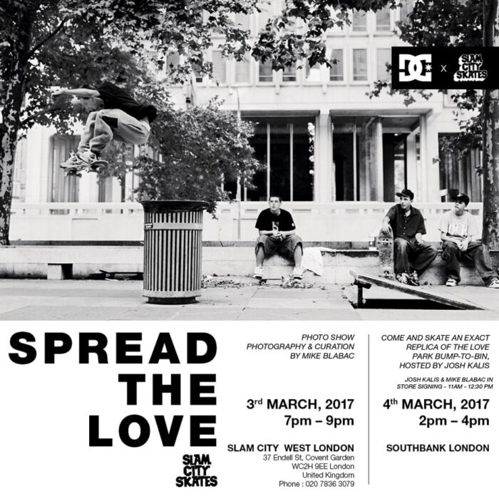DC x Slam City 'Spread The Love' Poster