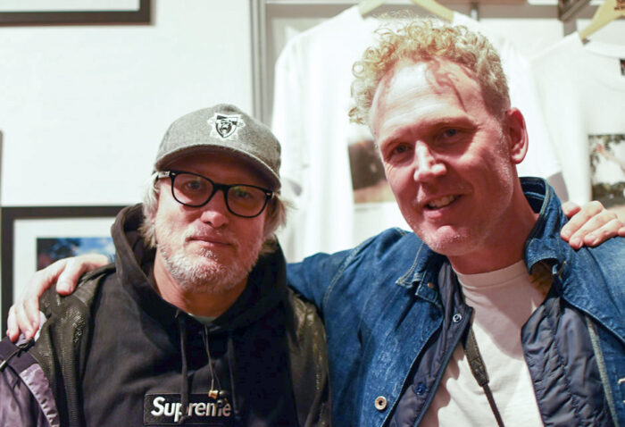 Slam City X RaD capsule launch party – Andy Simmons and Wig Worland