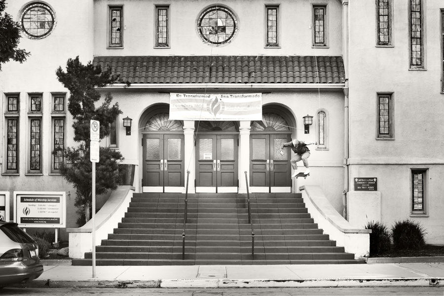 Andrew Allen, ollie, West Hollywood. photo: Andrew James Peters