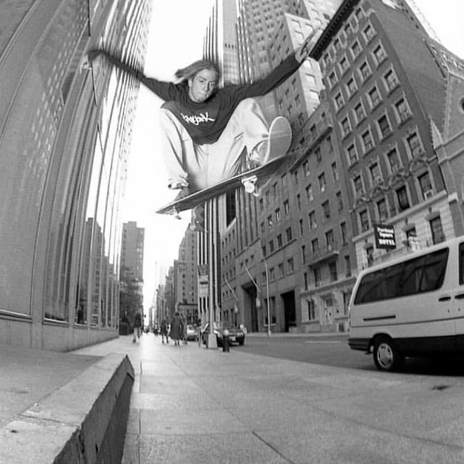 Eli Morgan Gesner floats a pop shove it in NYC