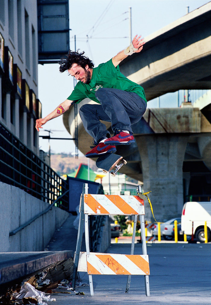 Gino Iannucci by Ben Colen, switch kickflip, Los Angeles, 2004