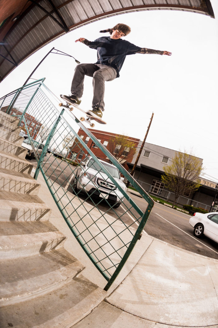 Rowan Zorilla, backside 5050, photo: Michael Burnett