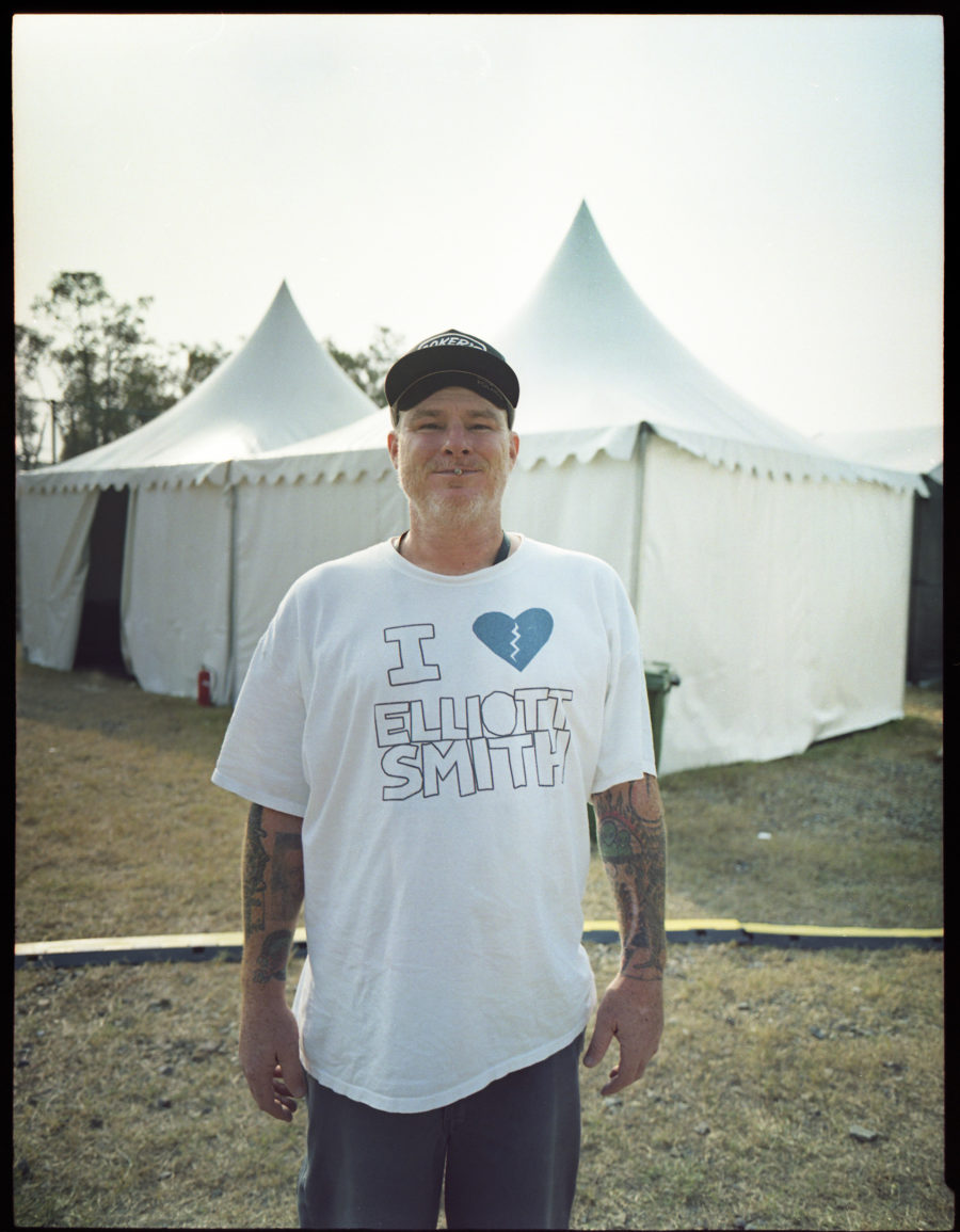 Jeff Grosso wearing an Elliott Smith t-shirt. photo: Andrew James Peters