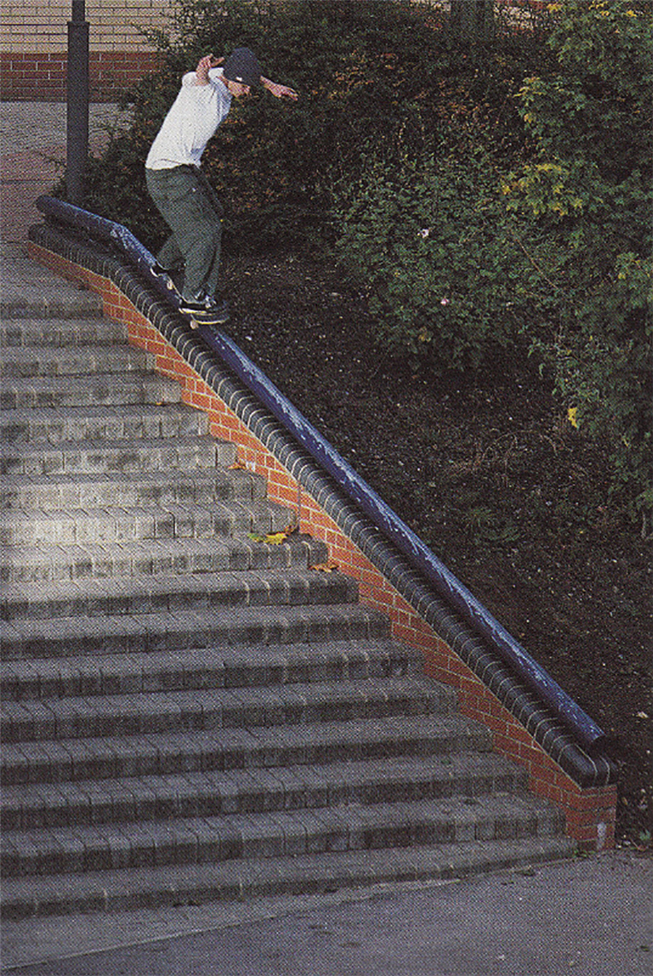 Gnarly 50-50 from Playing Fields featured in video review in Sidewalk. Photo: Andy Horsley