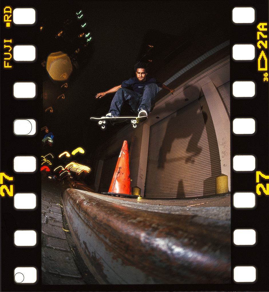 Keenan Milton - Backside 180 - NYC - 1996 - Benjamin Deberdt's New York – An Interview – Slam City Skates