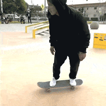 Daewon Song flawlessly doing as Daewon does these days, courtesy of the artist