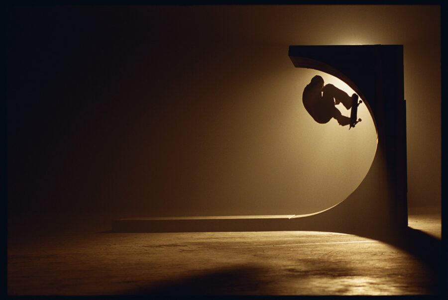 Daewon Song frontside ollies for Skate & Create in 2008. Photo:Mike O'Meally