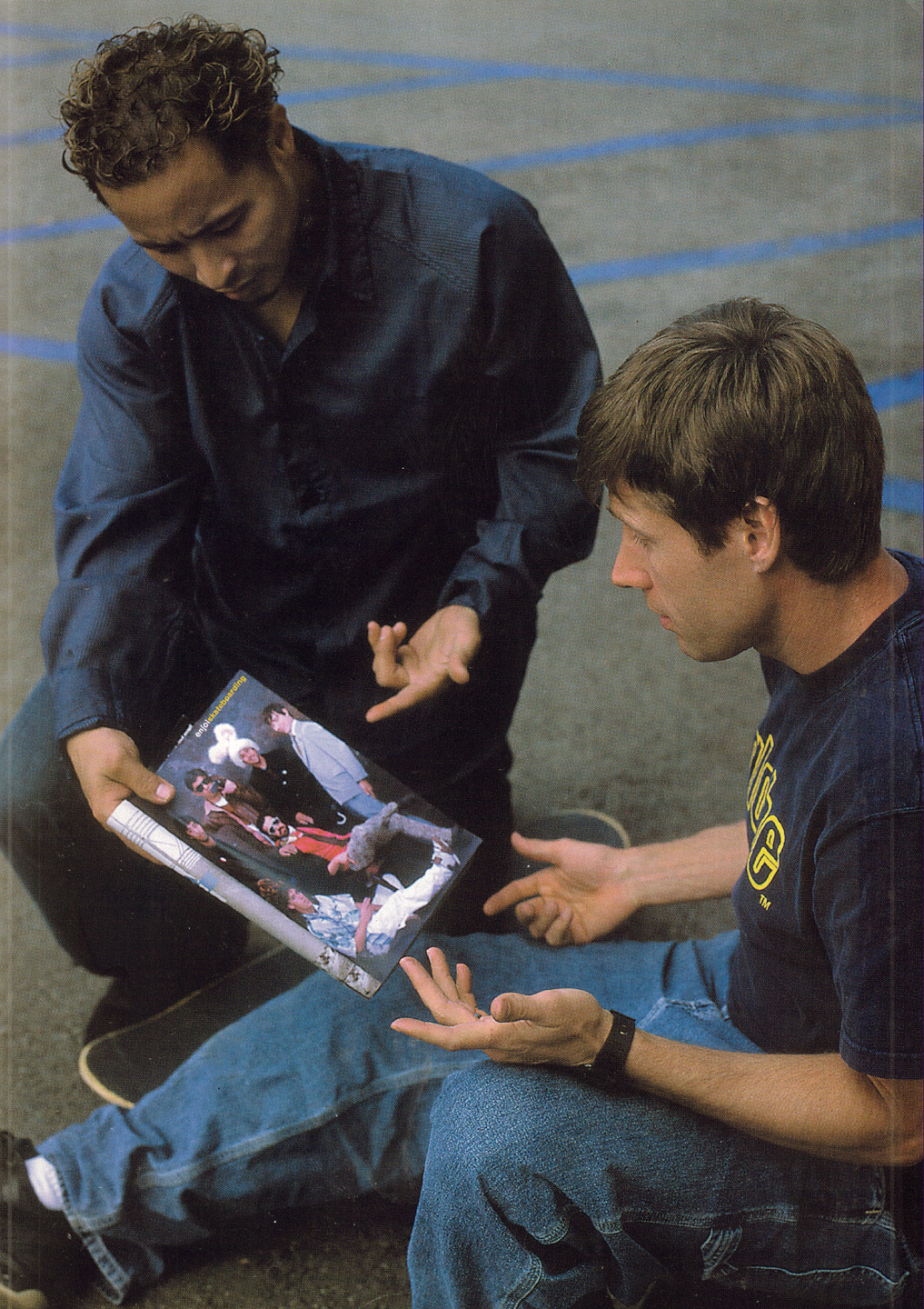 Rodney Mullen and Daewon Song courtesy of Chrome Ball
