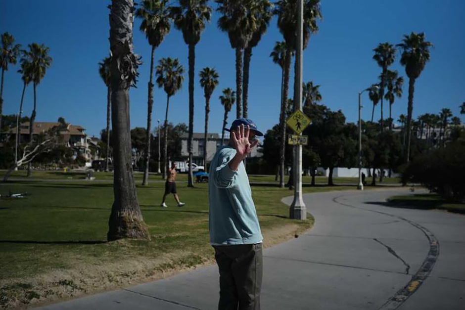 Skating kerbs on a Los Angeles afternoon, shot by David Serrano