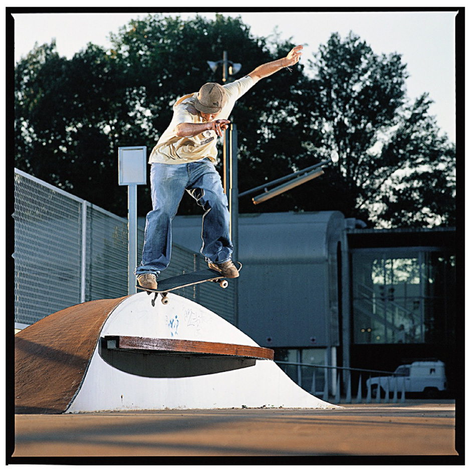 Paul Shier's wavey crooked grind from Lost & Found shot by Oliver Barton