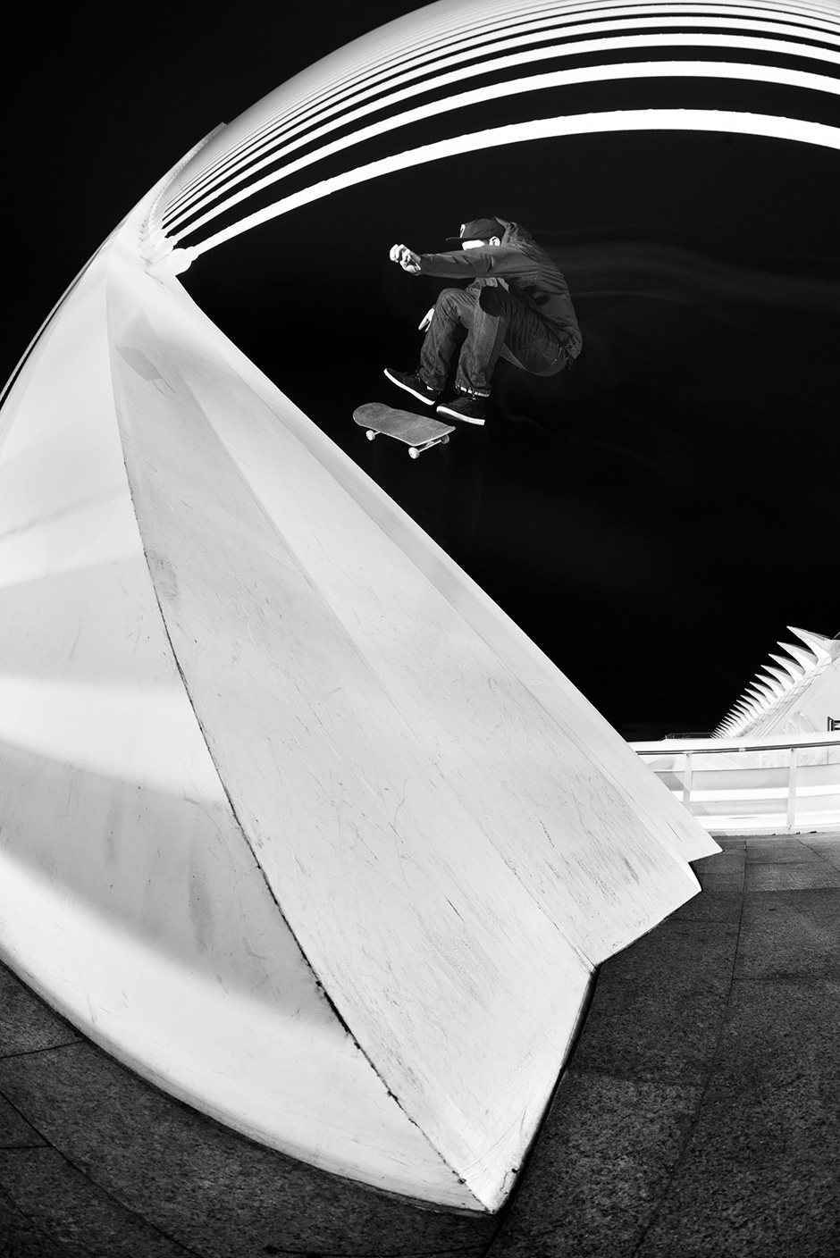 Paul Shier kickflips to fakie on a tight bank for Henry Kingsford's lenson the very first Isle trip in 2013