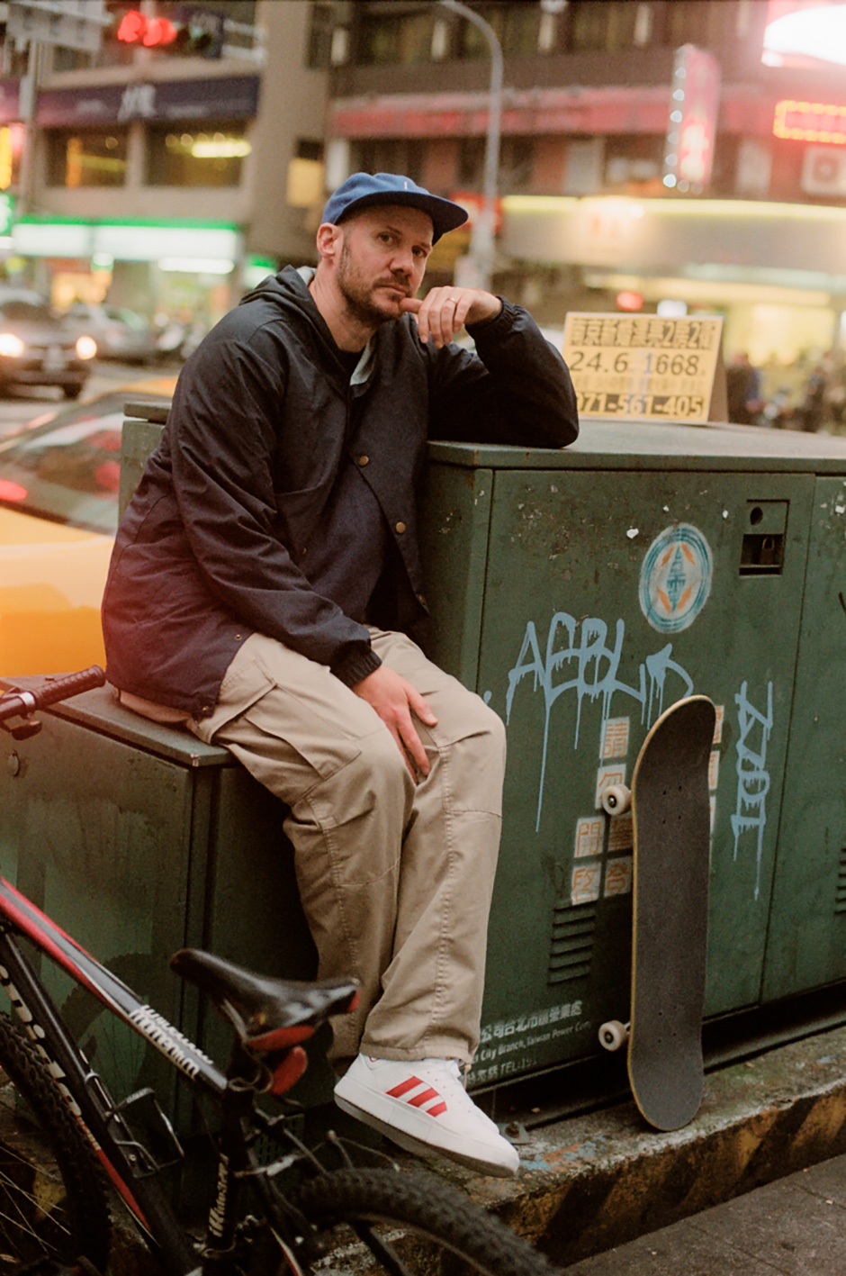 Paul Shier in New York City shot by Zander Taketomo