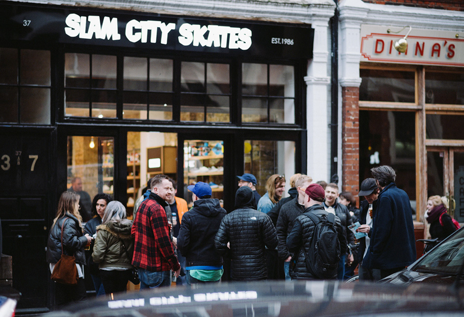 Our Endell Street shop in Covent Garden the day it opened it's doors in 2015