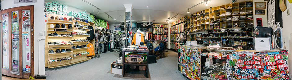 Virtual visit to our old Neal's Yard shop where Slam City Skates lived for 27 years