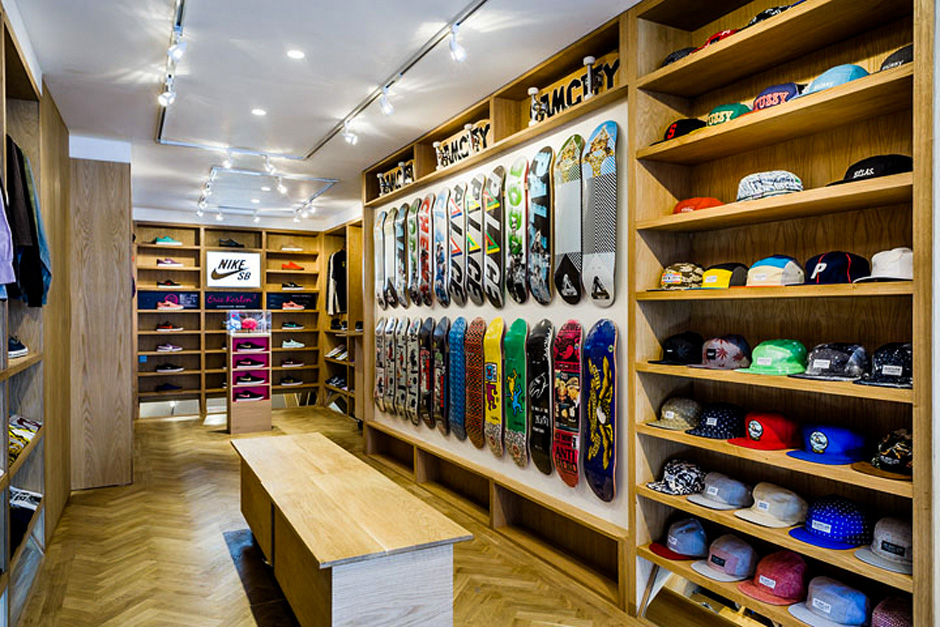 The interior of our Bethal Green Road shop designed by Toby Shuall and Dan Callow