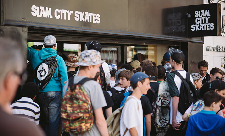 Go Skateboarding day 2015 drew the crowds to our Bethnal Green Road Shop