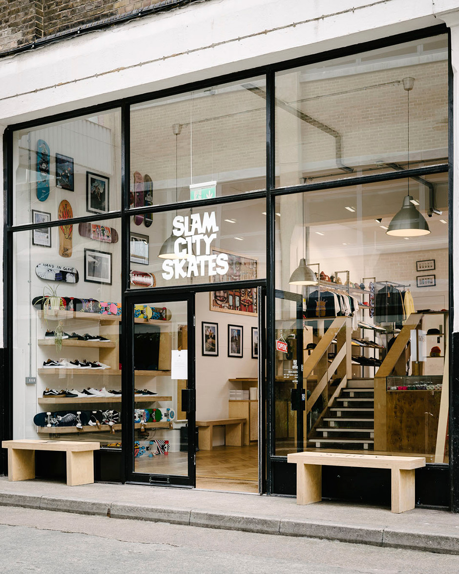 Our East London shop where we welcome you today, opposite our friends at Rough Trade