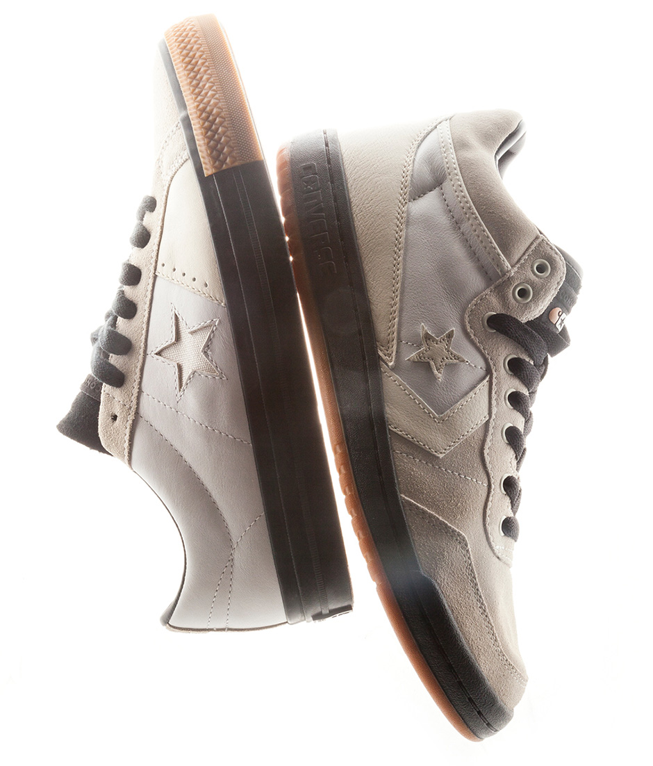 The Converse Cons x Carhartt WIP One Star Pro and the Fastbreak Pro sole to sole