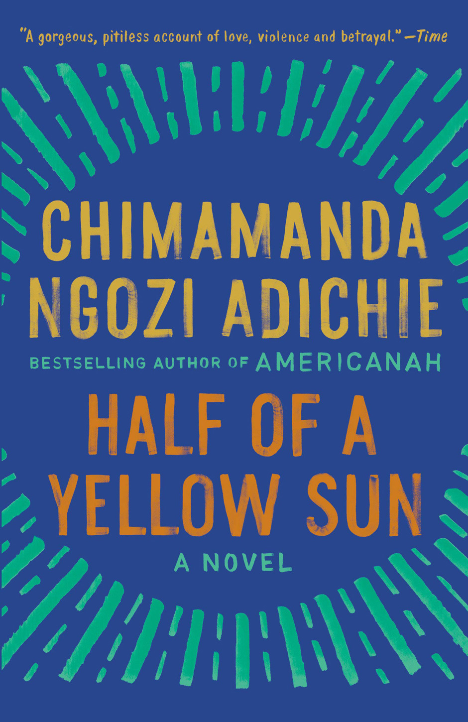 Half Of A Yellow Sun was Helena Long's book choice for her Offerings interview