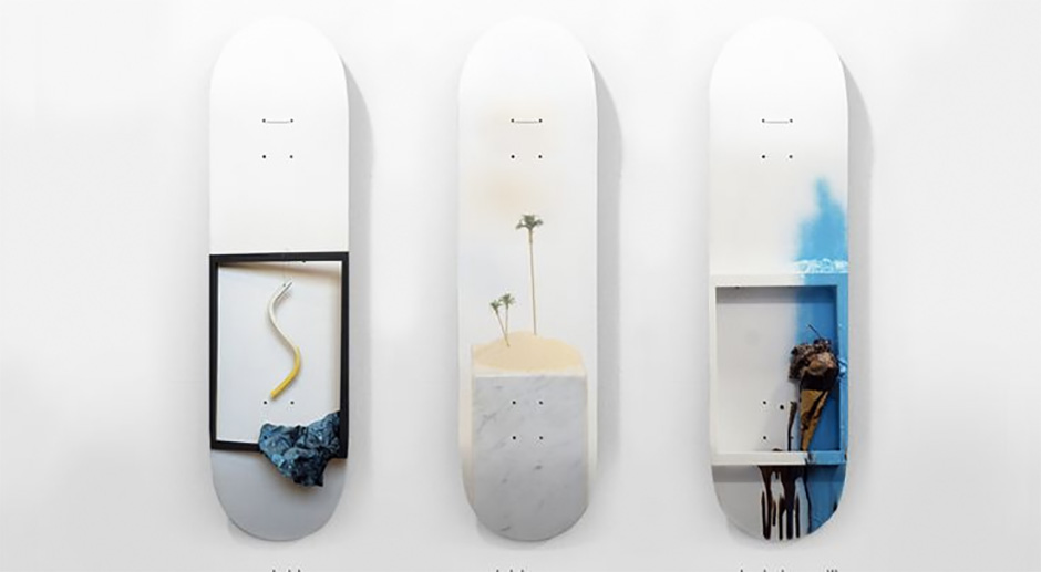 Nick Jensen has fond memories of this first board series he produced for Isle Skateboards