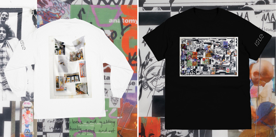 The T-Shirts from the Isle x Slam City Skates Collaboration