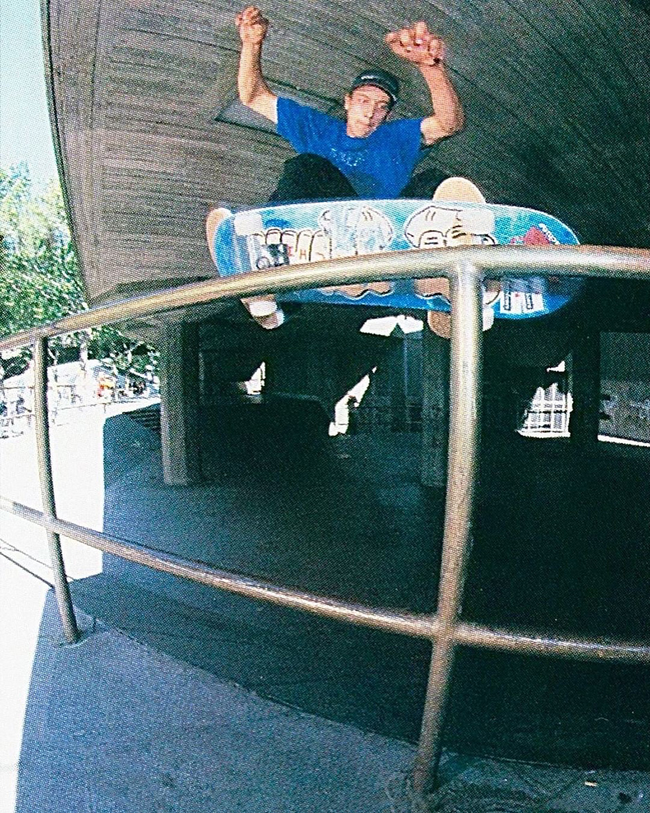 Epic 50-50 180 out at Southbank in 1997 when Brian Anderson was in the UK on tour