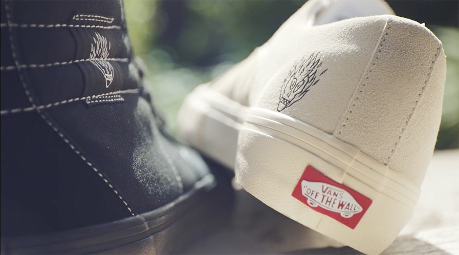 Details of the Slam City x Vans Native American Pro and Lampin Pro