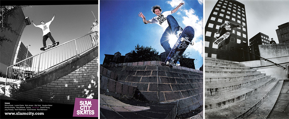 Neil Smith and Will Harmon repping the shop in these photos shot by Henry Kingsford and Sam Ashley