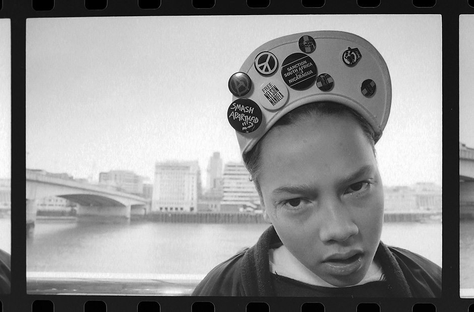 Curtis McCann on the south bank of the river shot by Peter Tarry