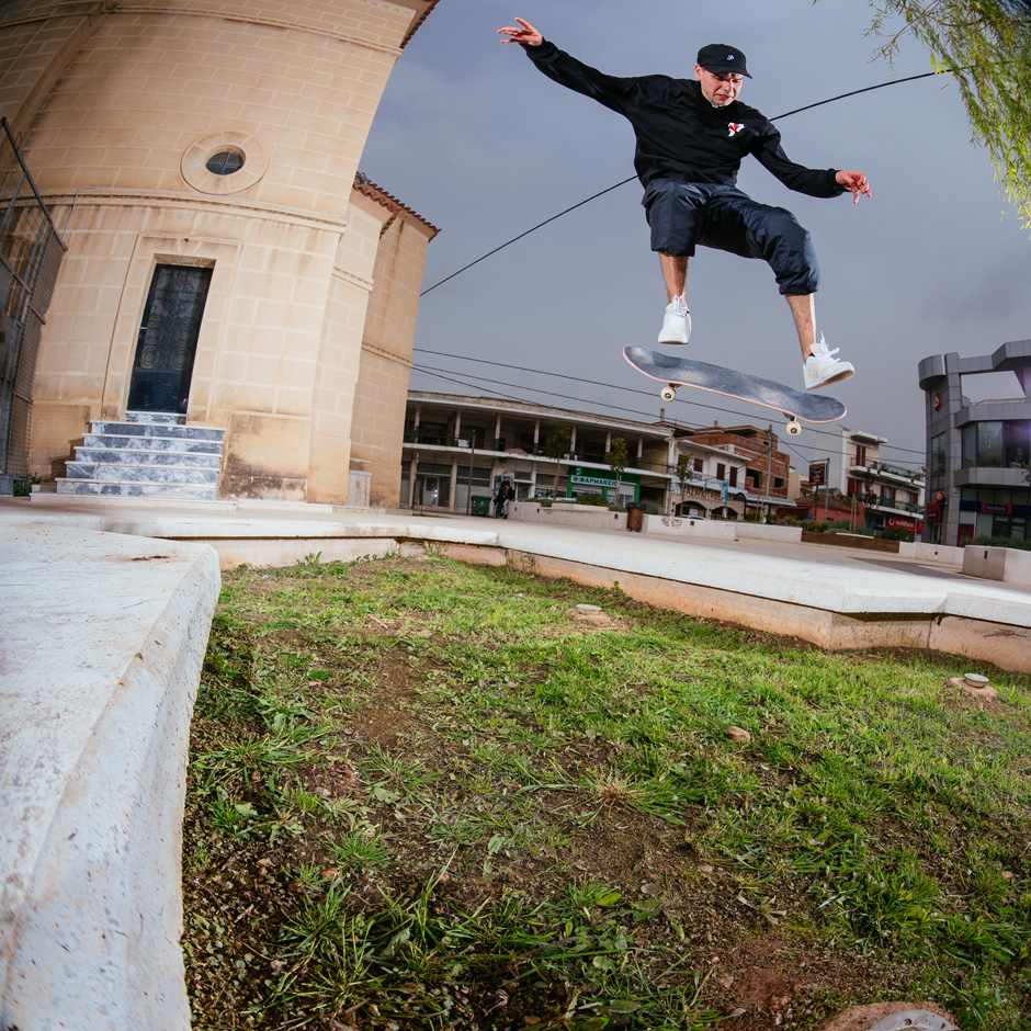 Athenian Switch Backside Flip. Photo by Oliver Barton