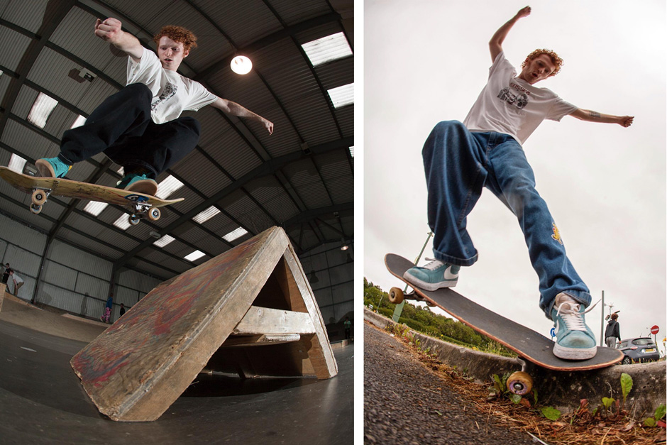Tygar Smith switch Wallies at Camp Story, and slappy crooks to fakie. Ash Wilson shoots