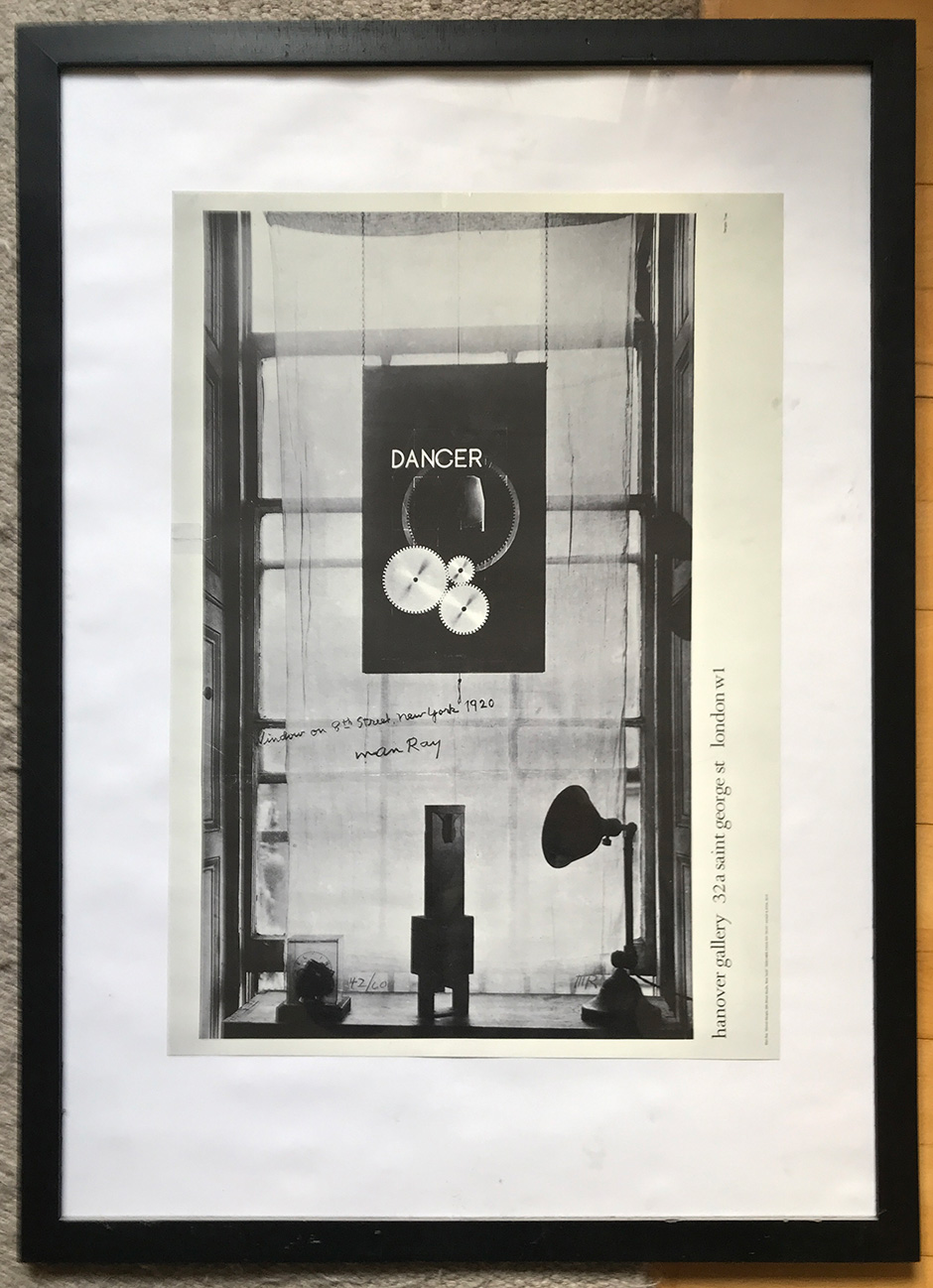 Exhibition Poster for Dancer/Danger, Window on 8th Street, New York, 1920 at Hanover Gallery, London, 1969