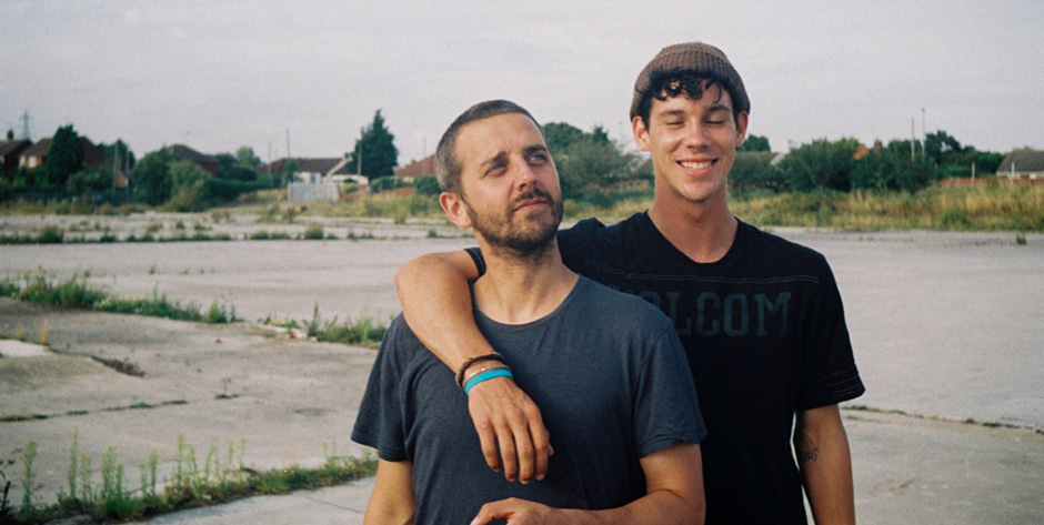 Kevin Parrott with Ben Raemers at the spot that got named Russia. Photo by Horsey