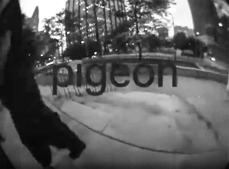 William Strobeck's 'Pigeon' video, This was Jack Brooks' video part pick for his 'Visuals' interview