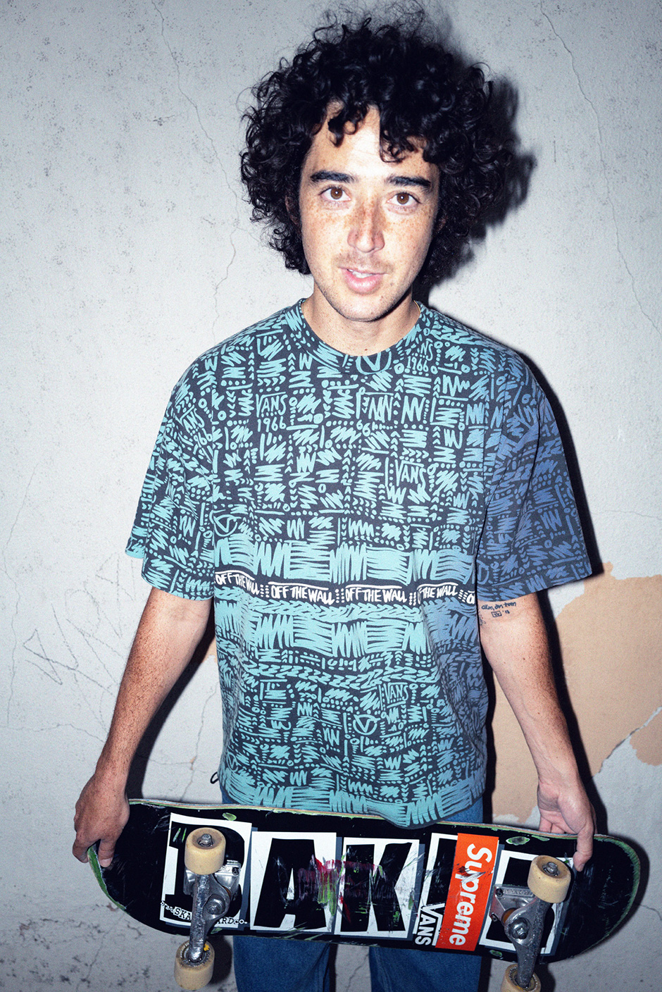 Rowan Zorilla Offerings interview for Slam City Skates, portrait by Anthony Acosta