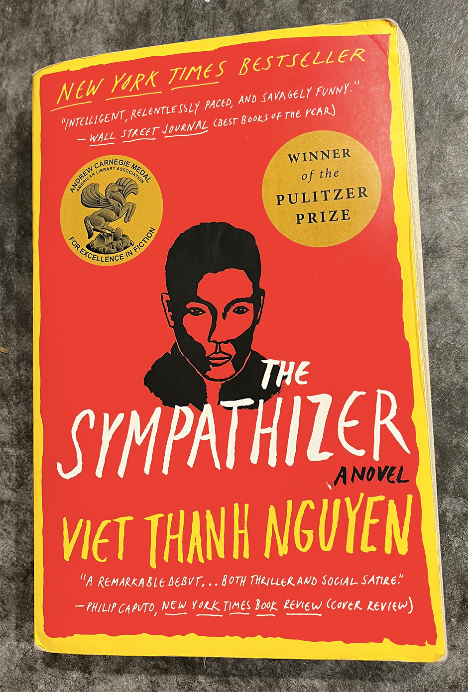 The Sympathiser by Viet Thanh Nguyen is Rowan Zorilla's book choice