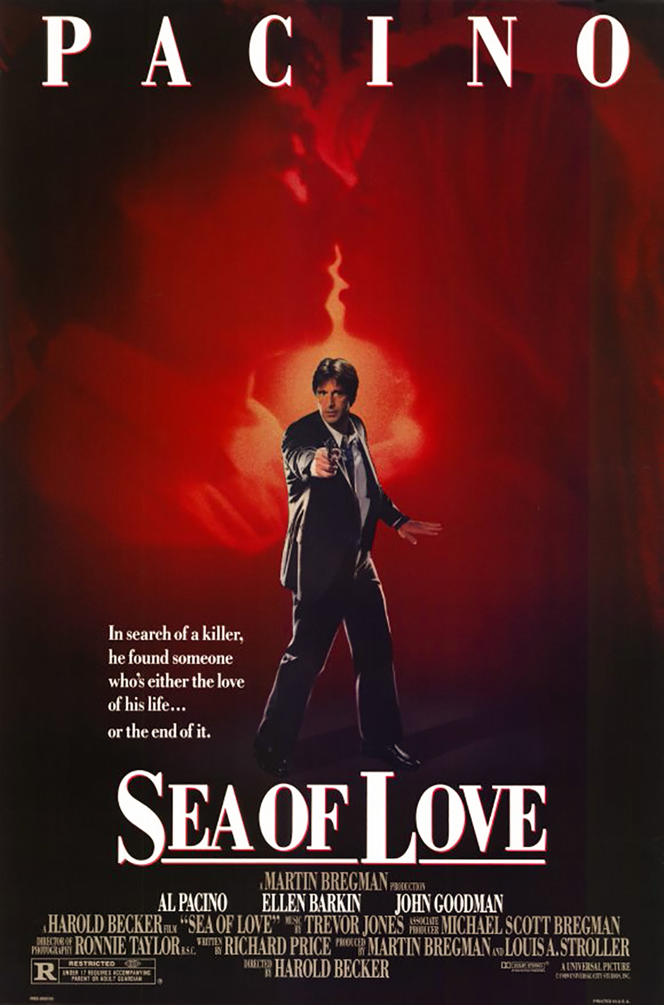 Sea Of Love directed by Harold Becker is Aaron Herrington's movie choice for his 'Offerings' interview