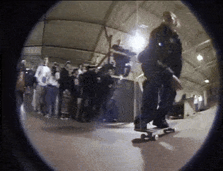 Mark Baines does an epic 360 Nollie filmed by Dan Magee for Neil Chester's Through The Eyes of Ruby video