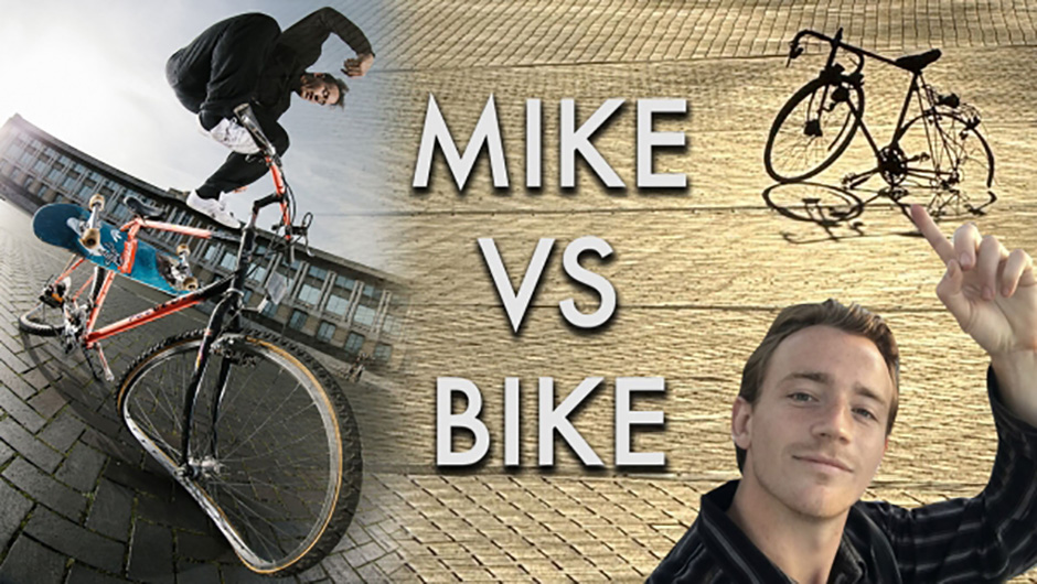 Mike Arnold's 'Mike Vs Bike' piece for Thrasher in Slam City Skates Screen Time #1