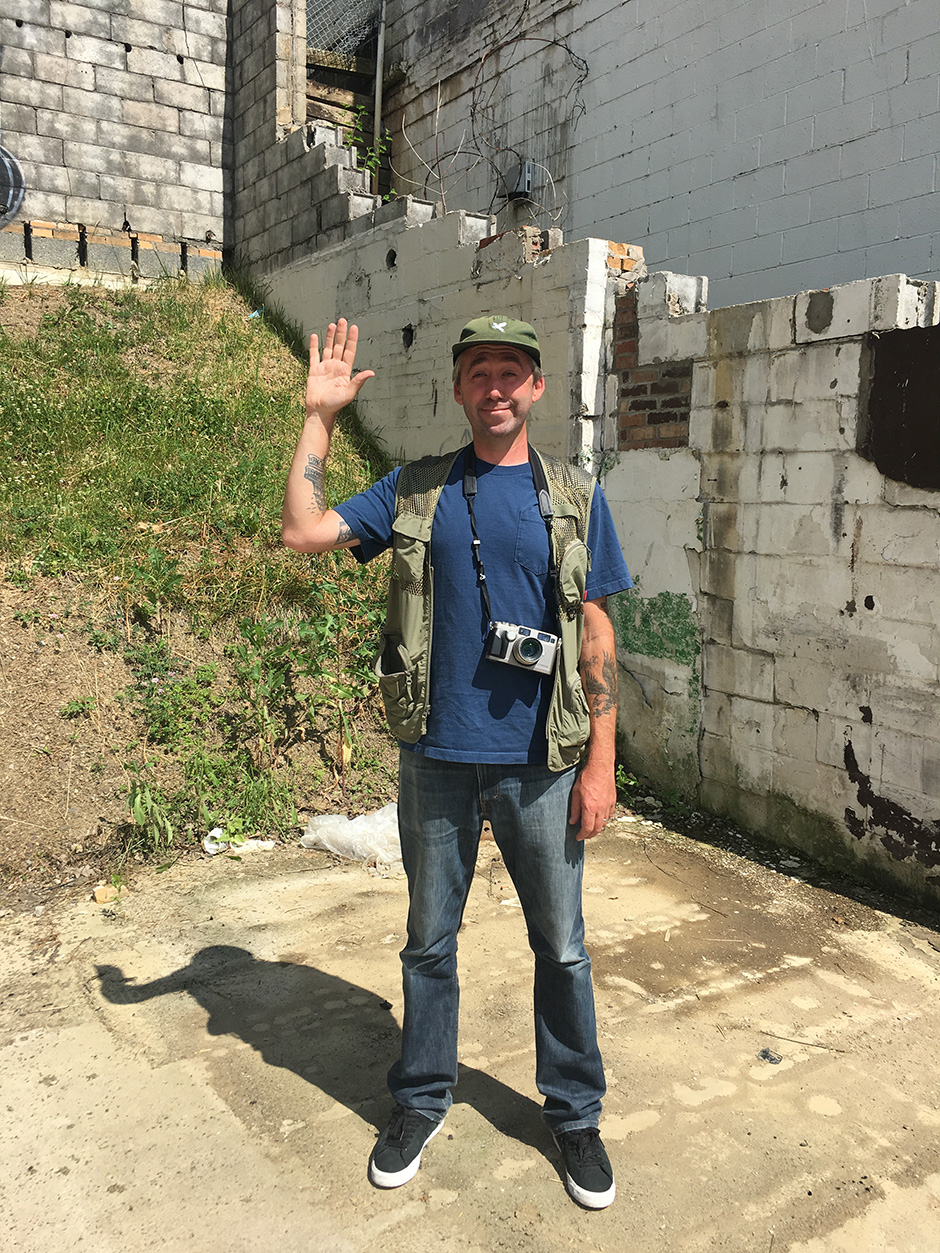 Portrait of photographer Ben Colen for his Slam City Skates 5000 Words interview