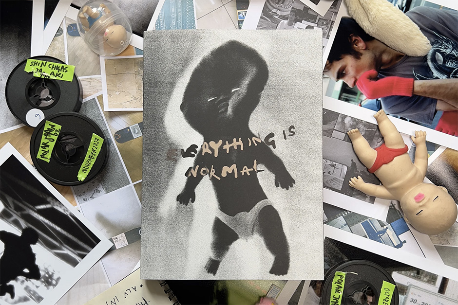 Imag for the premiere of the Polar Skateboards video 'verything is Normal' by Sirus F Gahan with video link