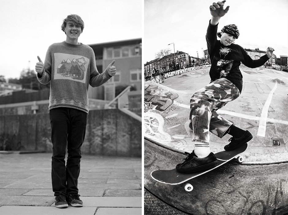 Sirus F Gahan in front of Rich West's lens. Back in the Brighton days and in Brixton