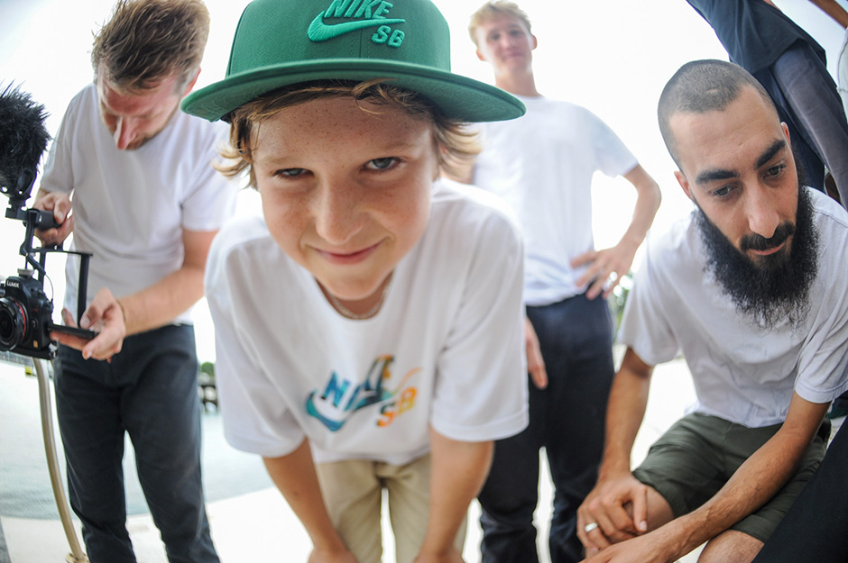 Jack O'Grady captured by Mike O'Meally on his first ever rip with Nike SB