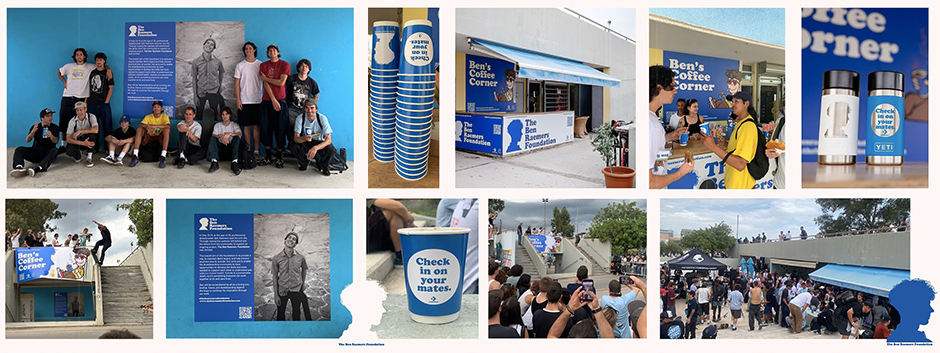 The Ben Raemers Foundation presence at CPH Open this year was centred around Ben's Coffee Corner