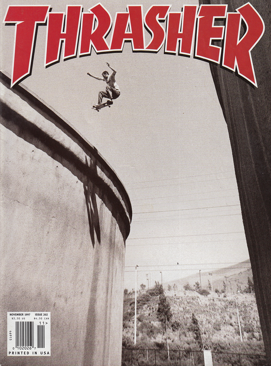 Jeremy Wray's iconic ollie over the water water tower gap. This was Tyler Bledsoe's photo pick for his 