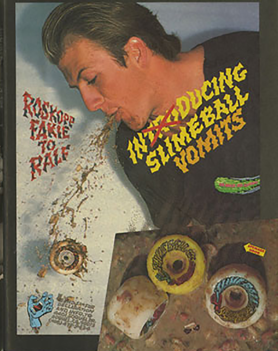 Rob-Roskopp Slimeballs Wheels advert from 1998