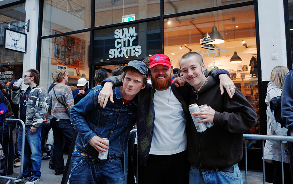 Rich Smith with Pat Coghlan and Ben Keegan at the 