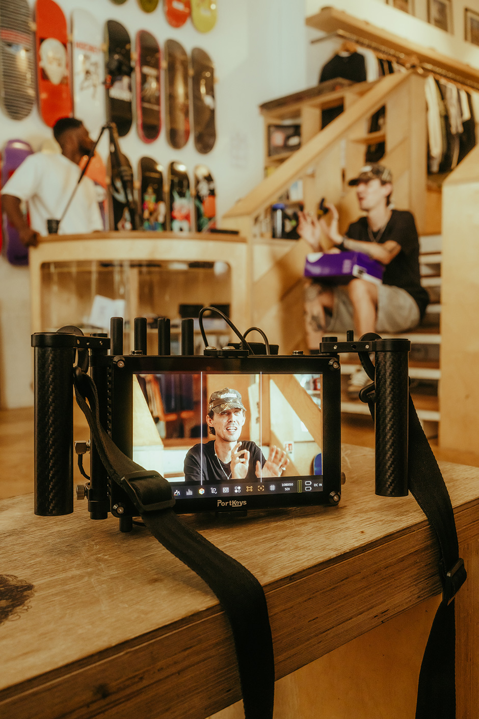 Behind the scenes of the